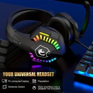 Wired Gaming Keyboard And Mouse Headset Combo