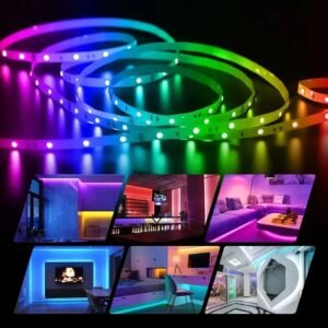 5050 RGB Led Strip Lights 196.8inch/5m