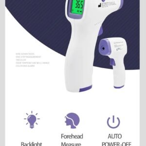 Forehead Thermometer, Digital Infrared Thermometer For Adults And Kids