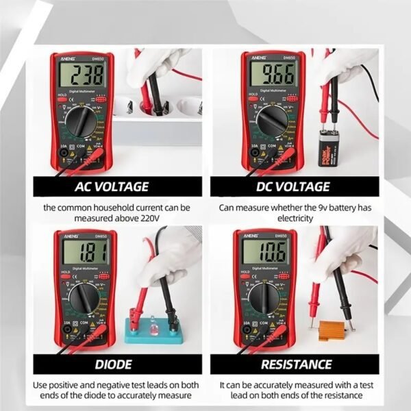 DM850 Automatic Professional Digital Multimeter - Image 5