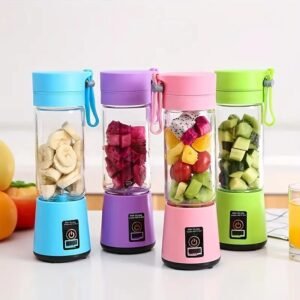 Wireless Portable Blender, Six-leaf Blade USB Rechargeable Mini Juice Blender