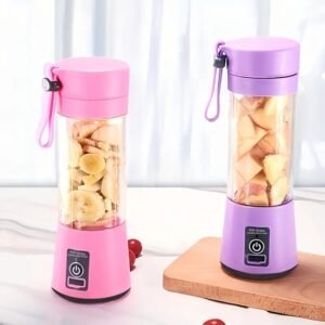 Wireless Portable Blender, Six-leaf Blade USB Rechargeable Mini Juice Blender